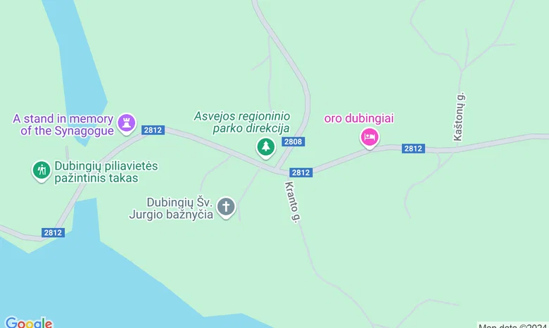 Auksinė giria žemėlapis