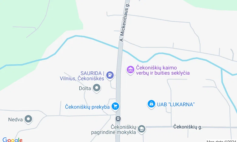 Smaragdo Slėnis žemėlapis