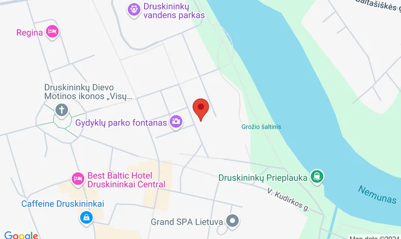 Konferencijų centras Europa Royale žemėlapis