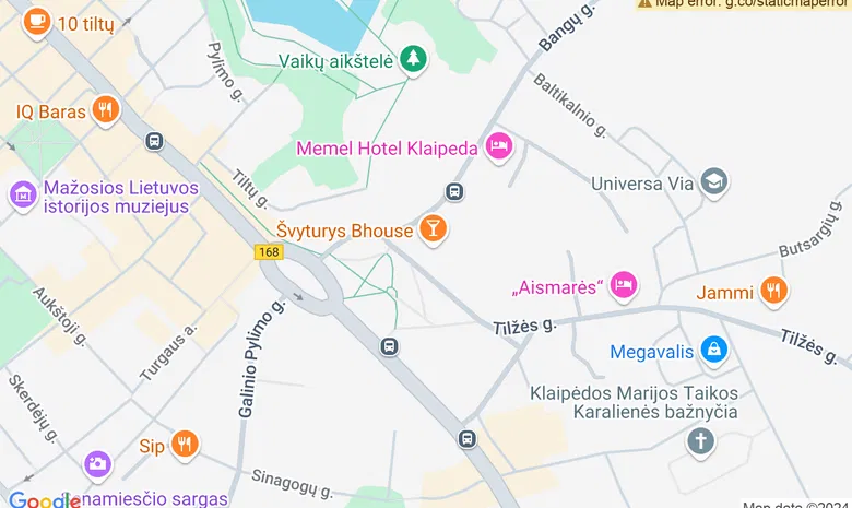 Švyturio alaus darykla žemėlapis