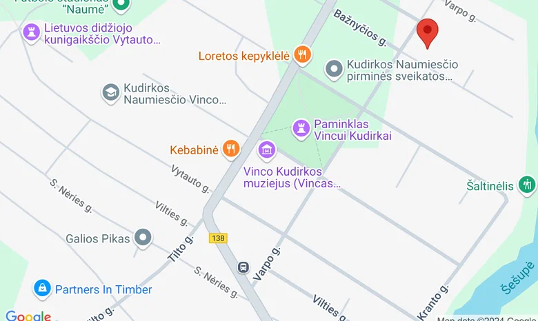 Kudirkos Naumiestis, Šakių rajonas žemėlapis