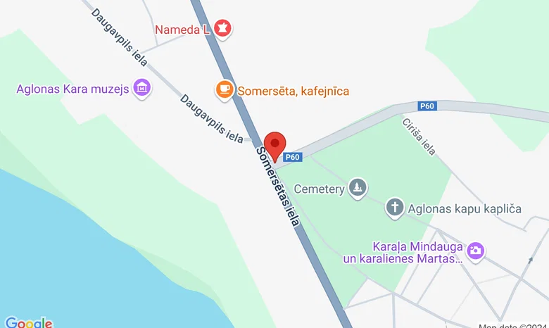 Agluona (Latvija) žemėlapis