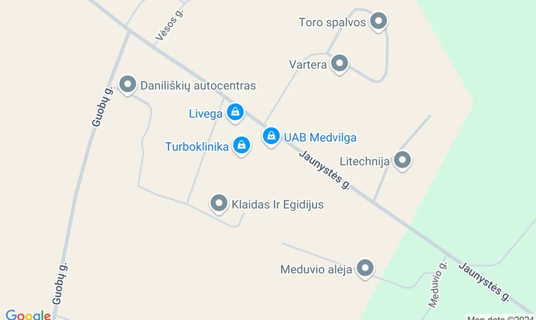 Viečiūnų bendruomenės centras žemėlapis