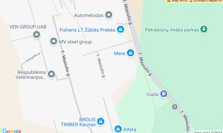 Jurijaus šokių klubas žemėlapis