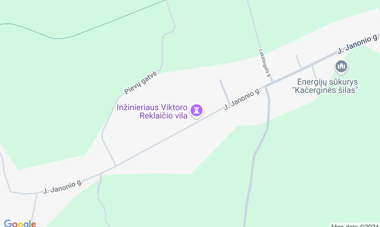 Kauno rajonas, Kačerginė žemėlapis