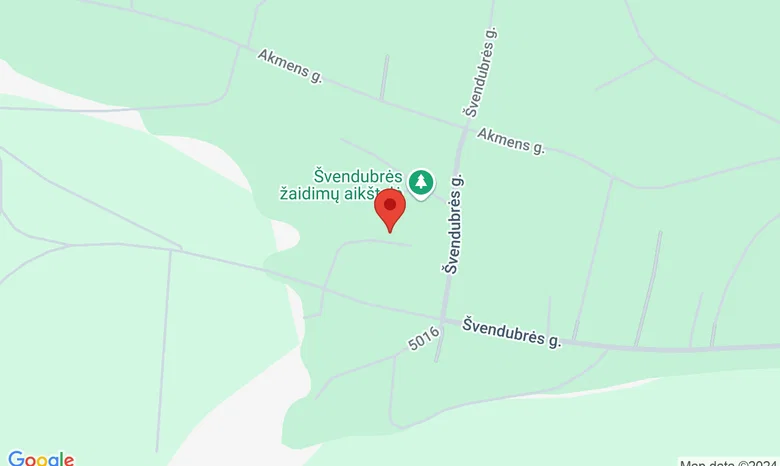 Švendubrė žemėlapis