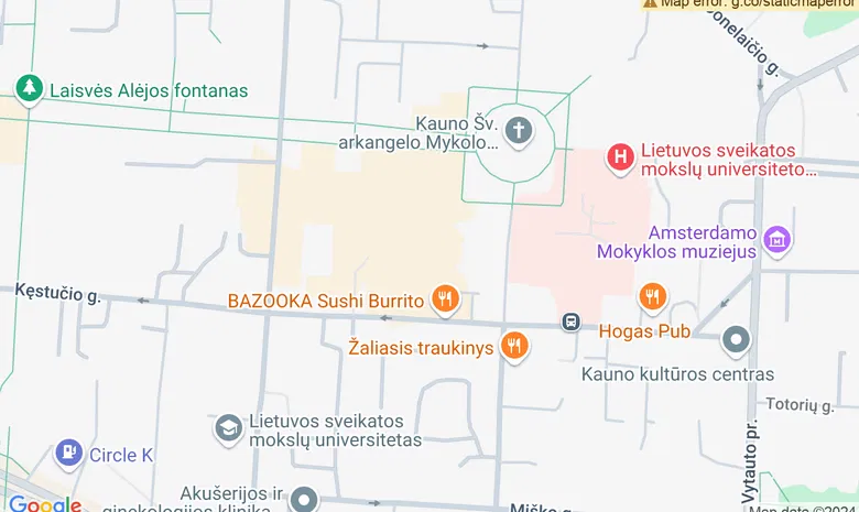 Terasa Laukas žemėlapis
