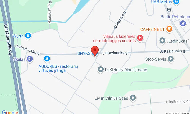 Kolektyvo g. 15 žemėlapis