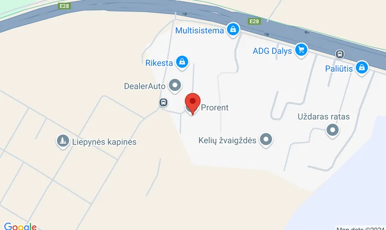 Prorent studija, Žirnių g 26F, Vilnius žemėlapis