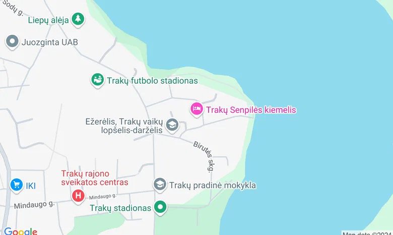 Trakų Švč. Mergelės Marijos Apsilankymo Bazilika. Birutės skg. 5, Trakai. žemėlapis