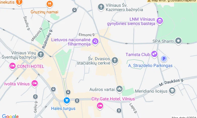 Švč. Trejybės Graikų apeigų katalikų bažnyčia žemėlapis