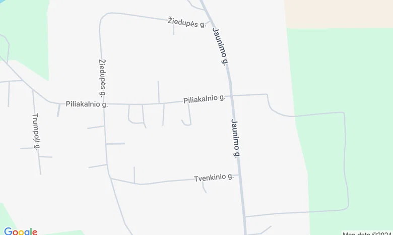 Plinkaigalio piliakalnis žemėlapis