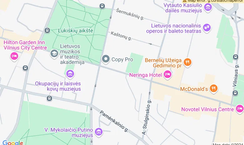 Saltes žemėlapis