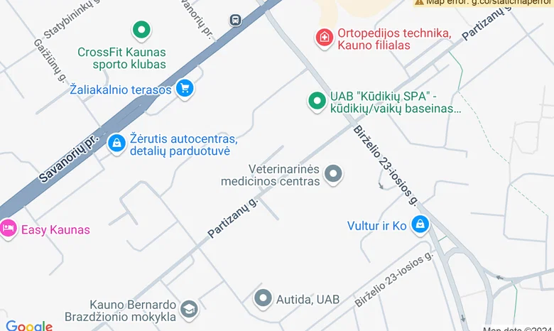 Gėlių klubas  žemėlapis