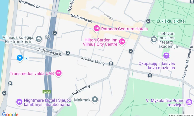 Moonink  žemėlapis