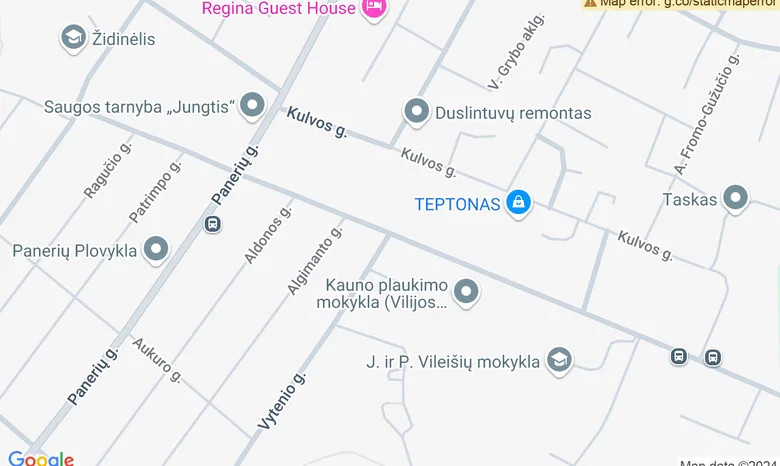 Demokratų g. aikštė (Demokratų g. ir Vytenio g. sankirta)  žemėlapis