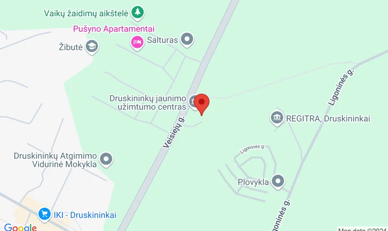 Veisiejų g 17 H žemėlapis