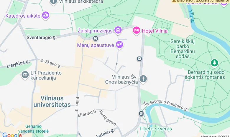 Shakespeare viešbučio baras žemėlapis