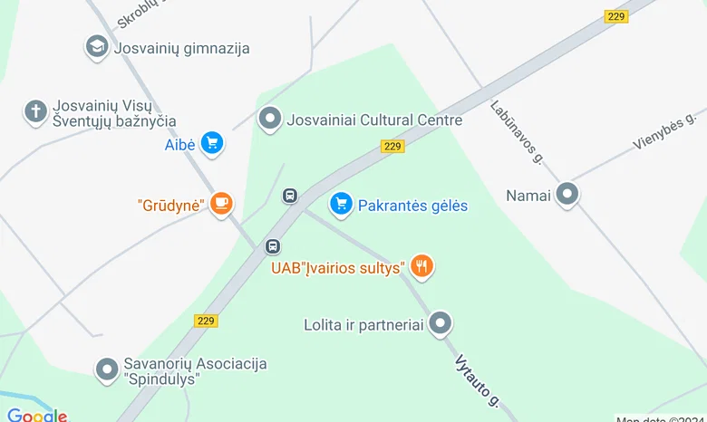 Šėtos kultūros centras žemėlapis