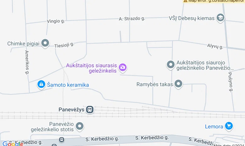 Rekstino giria žemėlapis
