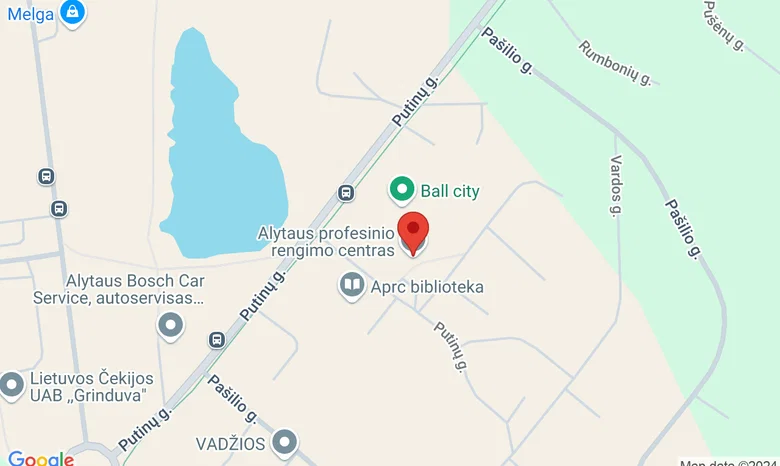 Alytaus profesinio rengimo centras žemėlapis
