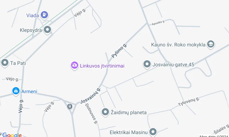 Beigelių krautuvėlė žemėlapis