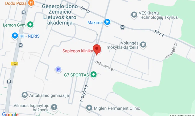 Anahata studija žemėlapis