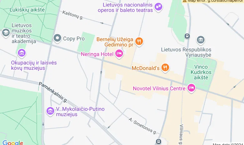 Jogos studija Surya žemėlapis