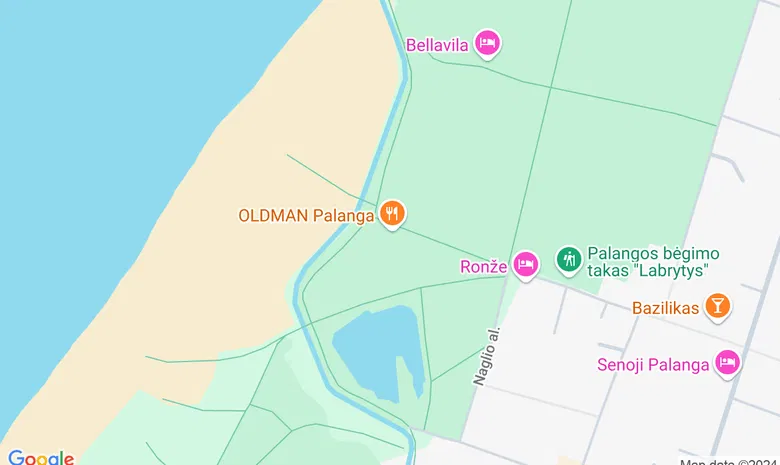 Restoranas OLDMAN žemėlapis