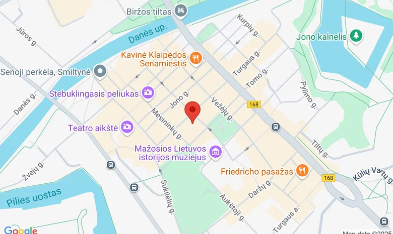 Klaipėdos miesto savivaldybės Imanuelio Kanto viešoji biblioteka  žemėlapis