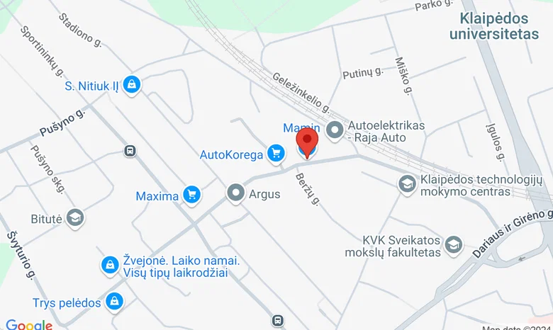 MAMin, Malūnininkų gatvė 13, Klaipėda žemėlapis