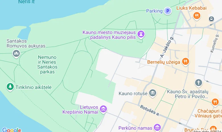 Domus Pacis žemėlapis