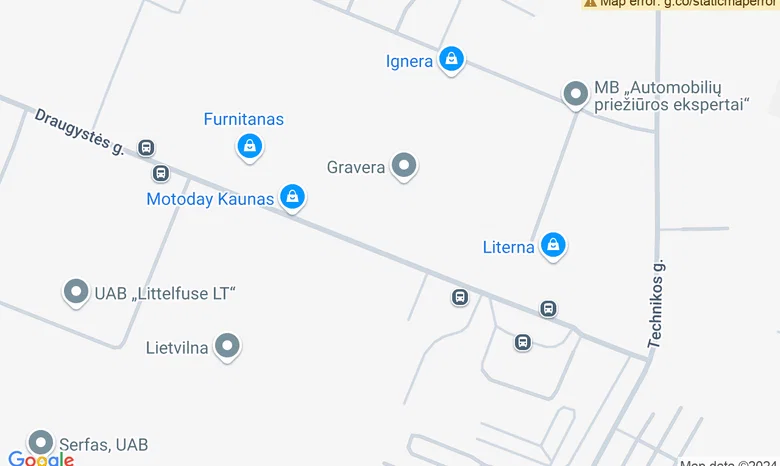 Pabėgimo kambarys BARAS žemėlapis
