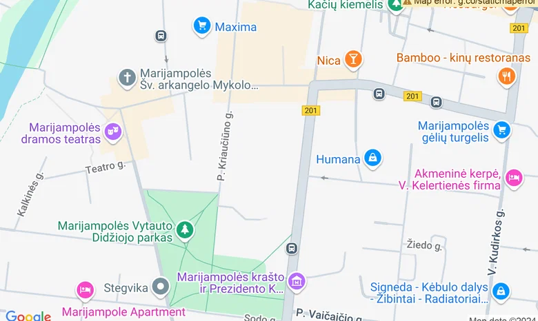 MoveGym/AirSport žemėlapis