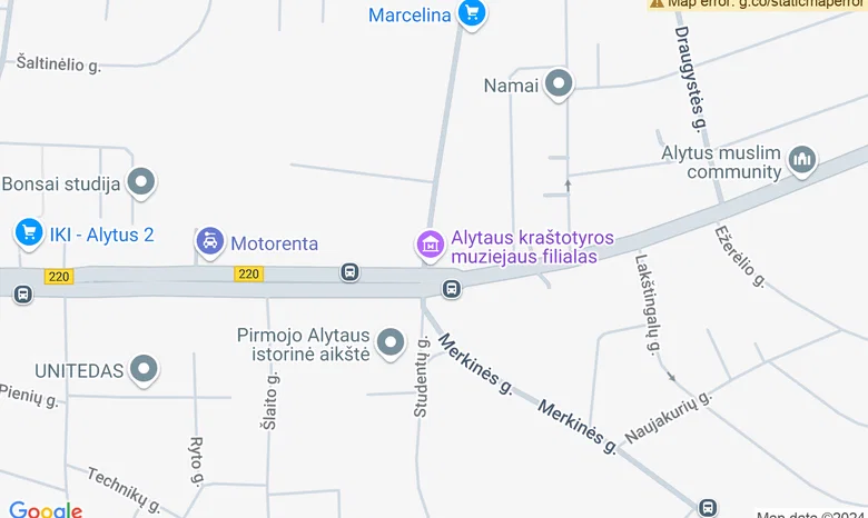 Archeologijos muziejus žemėlapis