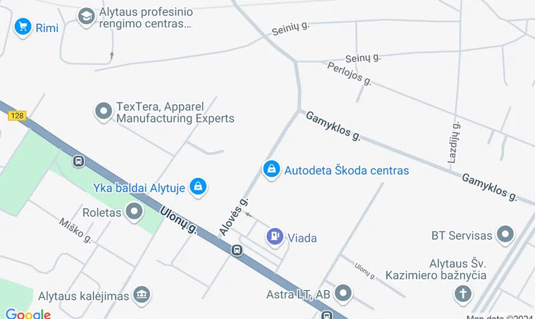Genutės sodyba žemėlapis