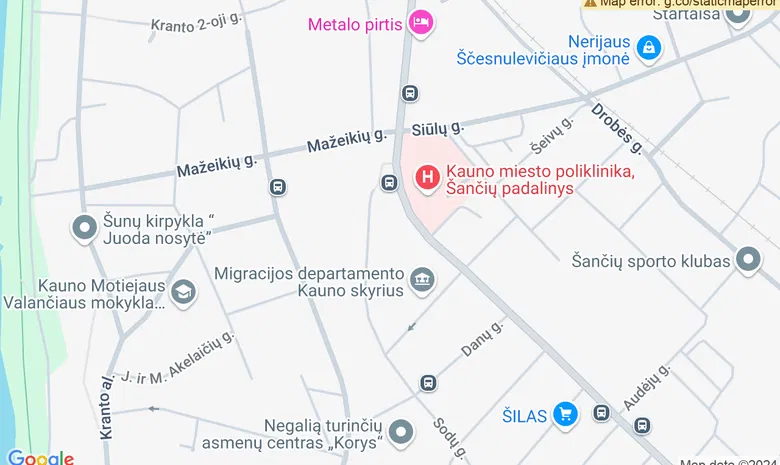 Draugiška zona žemėlapis
