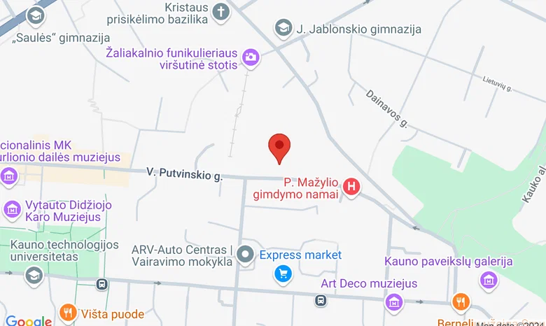 LSMU Emanuelio Levino centras žemėlapis