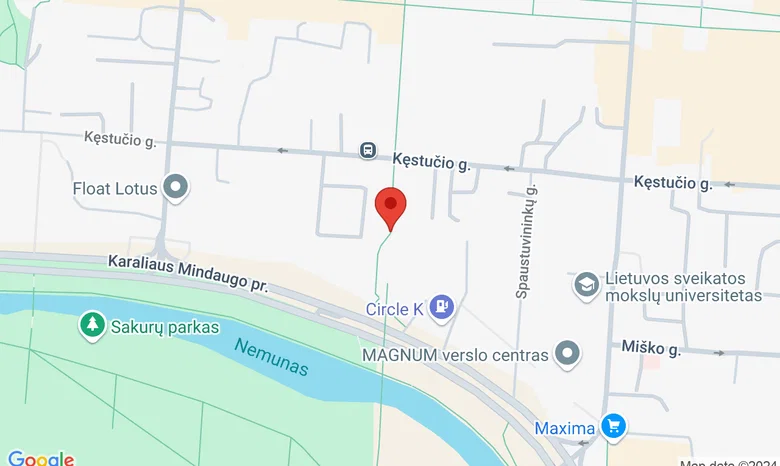 S. Daukanto g., Kaunas žemėlapis