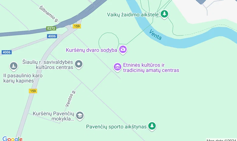 Šiaulių rajono savivaldybės etninės kultūros ir amatų centras žemėlapis
