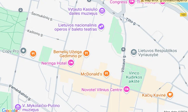 Žemės ūkio ministerija  žemėlapis