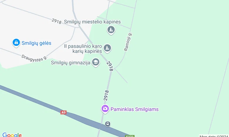 Smilgių etnografinė sodyba  žemėlapis