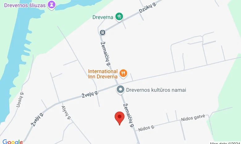 SKALVIJA DREVERNA žemėlapis