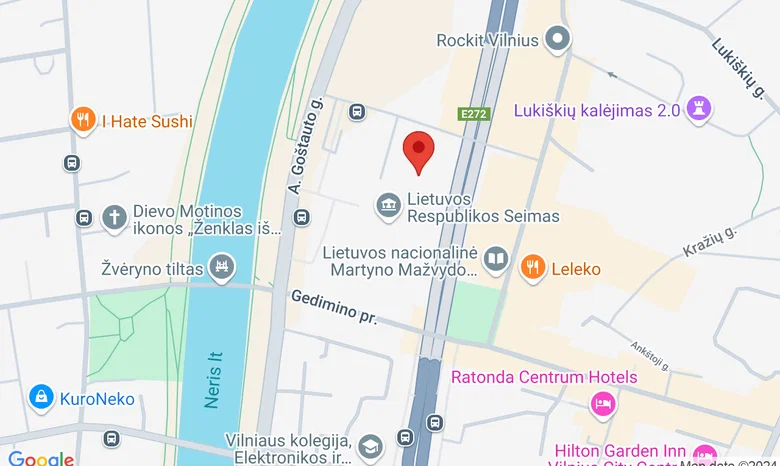 Seimo rūmų aikštė žemėlapis