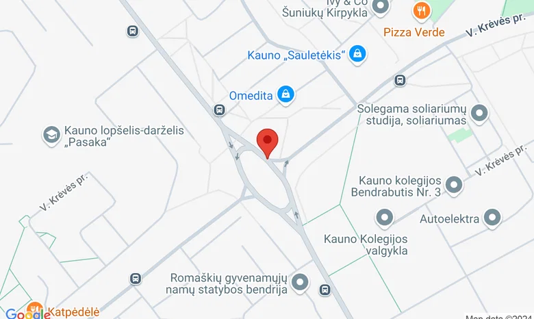 Dainava žemėlapis