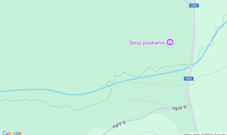 Liekės kraštovaizdžio draustinis žemėlapis