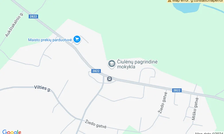 Stovyklavietė Tolieja žemėlapis