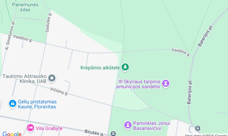 Salė Mastaičiuose žemėlapis