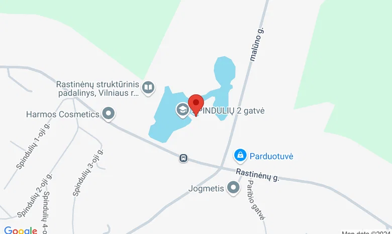 Rastinėnai  žemėlapis