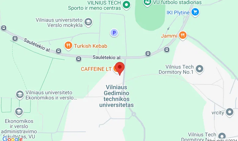 Saulėtekio Slėnis žemėlapis